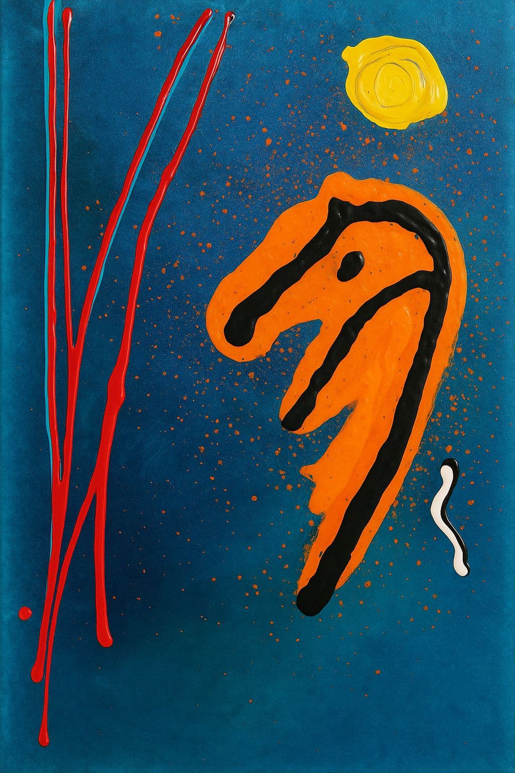 Untitled by John Hoyland, from the collection
