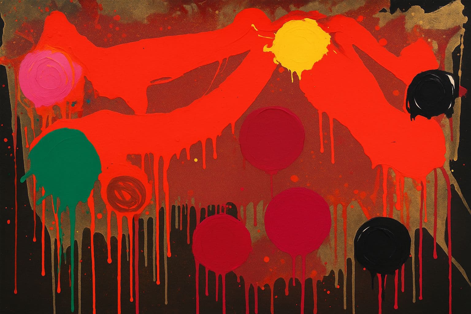 Untitled by John Hoyland, from the collection