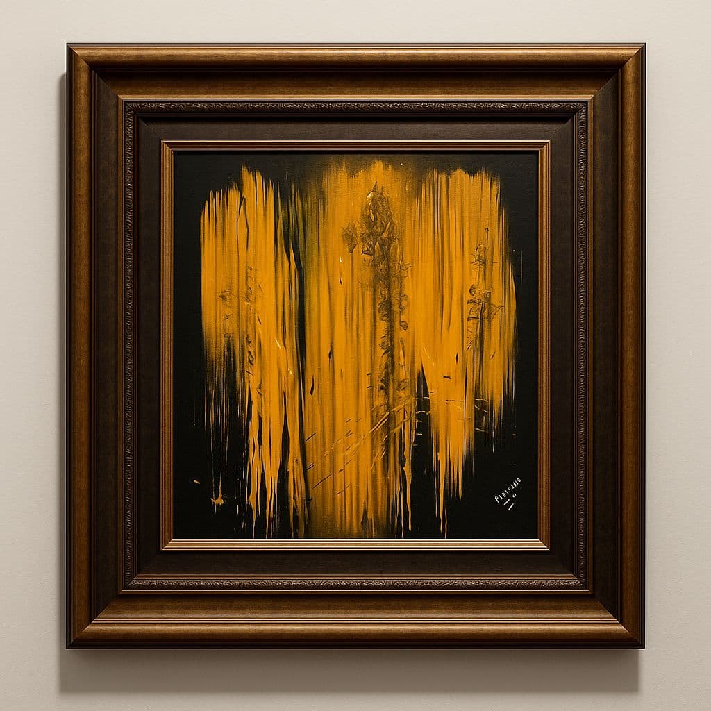 Gold abstract from the collection