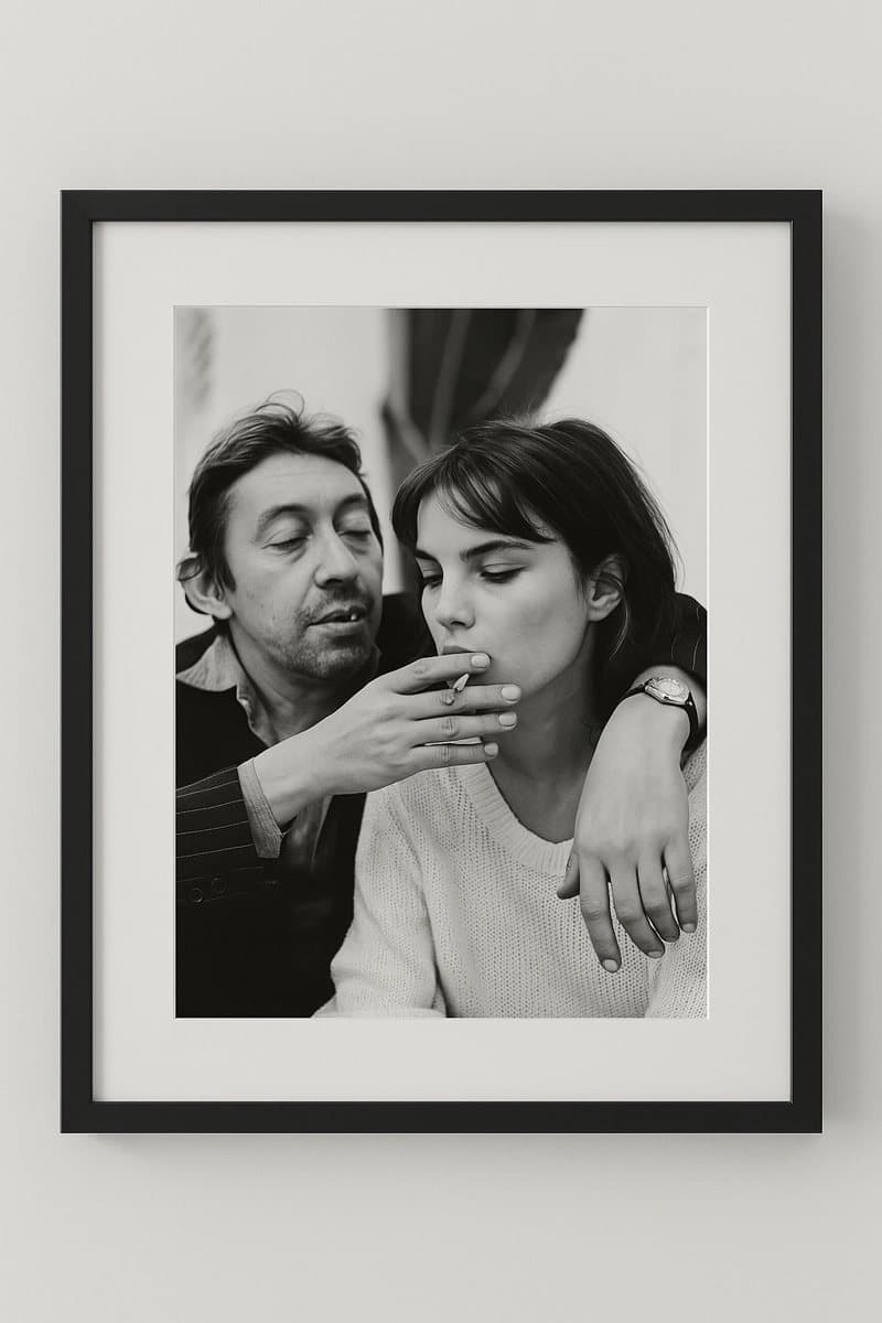 Serge Gainsbourg and Jane Birkin, c.1969, from the collection