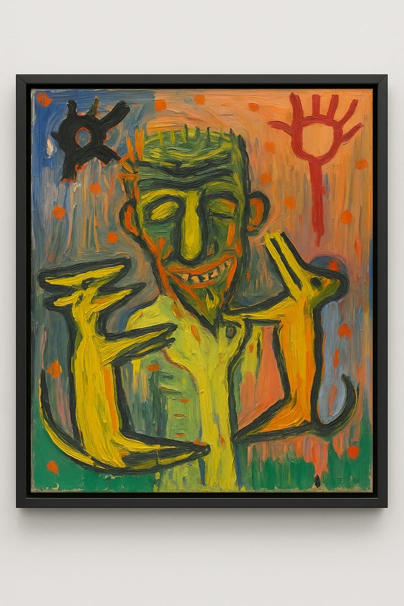 Untitled by Billy Childish, from the collection
